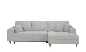 Ecksofa Hellgrau rechts