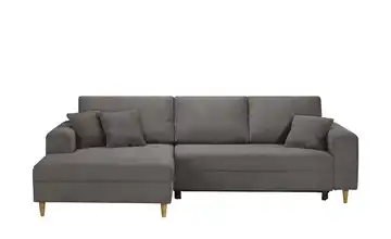 Ecksofa Braun links