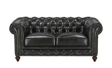 Primo Sofa im Vintagelook Chesterfield Grün 2