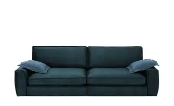 Sofa  Blau Flachgewebe