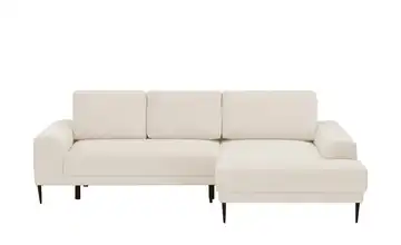 Twist Ecksofa Capitol Erweiterte Funktion rechts Weiß Cordstoff