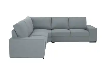 Ecksofa Reneé Flachgewebe Grau