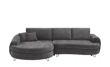 Twist Ecksofa Ariana links Dunkelgrau