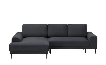 Twist Ecksofa aus Cord Capitol Schwarz links Erweiterte Funktion