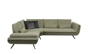 Kollektion Kraft Ecksofa  Luca  Grün links Erweiterte Funktion