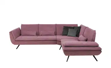 Kollektion Kraft Ecksofa  Luca  Rot rechts Erweiterte Funktion