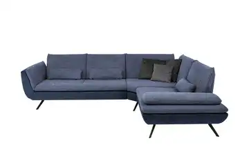 Kollektion Kraft Ecksofa  Luca  Marineblau rechts Erweiterte Funktion