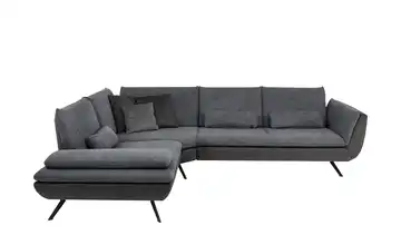 Kollektion Kraft Ecksofa  Luca  Anthrazit links Grundfunktion