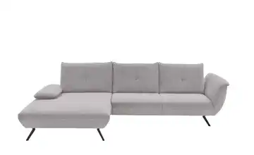 Kollektion Kraft Ecksofa  Celine  Silbergrau links Erweiterte Funktion