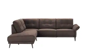 Jette Home Ecksofa  Scope  Braun links ohne