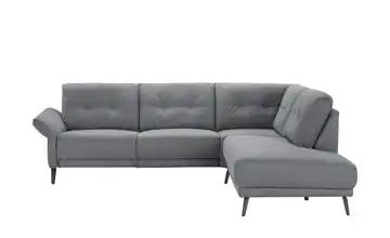 Jette Home Ecksofa  Scope  Dunkelgrau rechts ohne