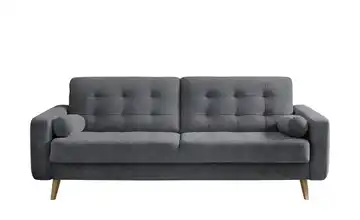 Schlafsofa mit Bettkasten Fjord Graphit