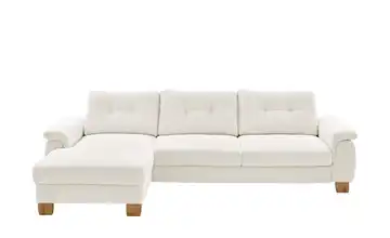 Kollektion Kraft Ecksofa aus Cord Suna Creme links Grundfunktion