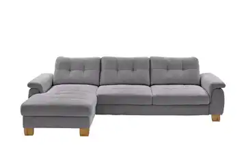 Kollektion Kraft Ecksofa aus Cord Suna Anthrazit links Erweiterte Funktion