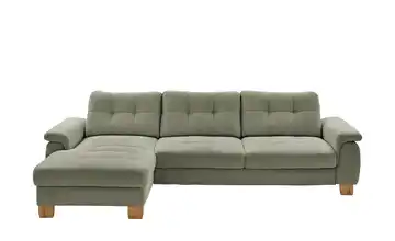 Kollektion Kraft Ecksofa aus Cord Suna Grün links Grundfunktion