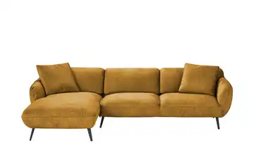 medium Ecksofa Ventus Curry links Grundfunktion