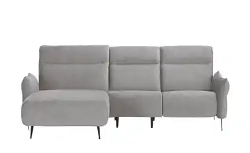 Twist Ecksofa Stelvio Hellgrau links Erweiterte Funktion