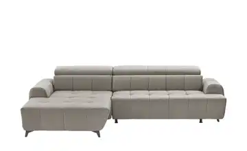 Primo Ecksofa Unicorn Ecksofa Silbergrau links Grundfunktion