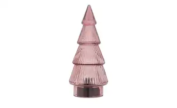 HOME STORY LED Glastannenbaum Rosa