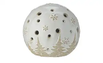 HOME STORY LED Kugel im Weihnachtsdesign  