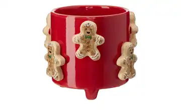 HOME STORY Übertopf Lebkuchenmännchen