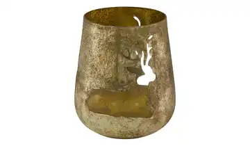Teelichtglas Rentier