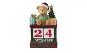 HOME STORY Bärenfigur mit Kalender