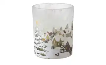HOME STORY Teelichtglas Winterlandschaft