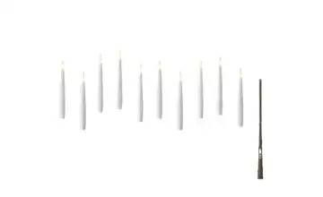  LED schwebende Kerzen, 10er Set  