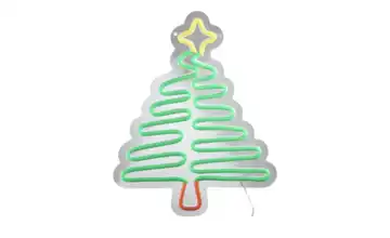 LED Neonschild Weihnachtsbaum