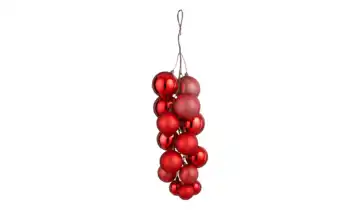 Anhänger Weihnachtskugeln Rot