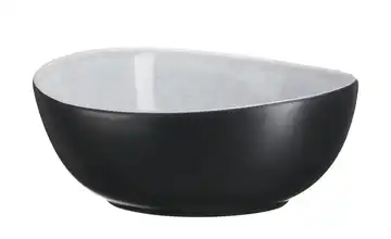 Schüssel Como Grau, Schwarz, matt 12 cm