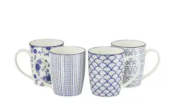 KHG Kaffeebecher 4er Set Vario