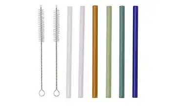 Peill+Putzler Glas-Trinkhalm-.Set
