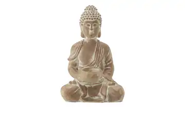 Deko Buddha Braun