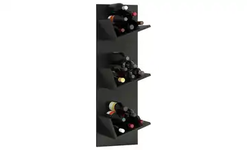 Weinregal Schwarz