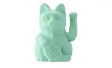 Winkekatze Mintgrün