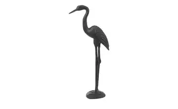 HOME STORY Deko Figur Kranich Schwarz