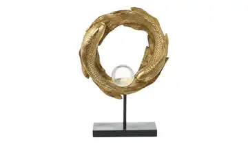 HOME STORY Deko Figur Goldfisch  