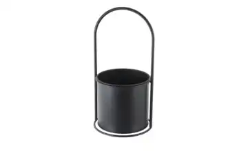 HOME STORY Pflanztopf Schwarz
