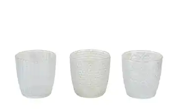  Teelichtglas, sortiert  