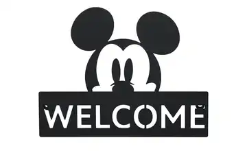 Disney LED Mickey Türschild