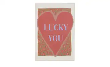 Wanddekoration Lucky you