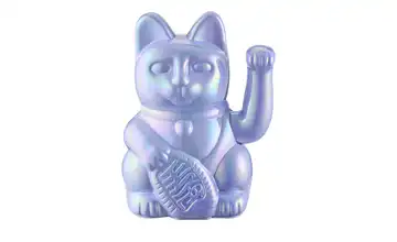 Winkekatze Blau