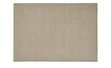 Handweb-Teppich 70x140 cm Beige