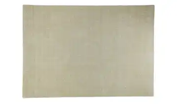 Handwen-Teppich 160x230 cm Beige
