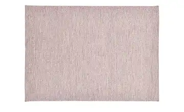 Naturteppich 80x150 cm rechteckig Beige, Rosé