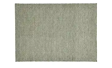 Naturteppich 80x150 cm rechteckig Beige, Grün