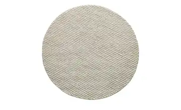 Handgewebter Naturteppich Creme Ø 160 cm