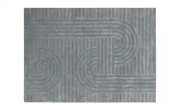 Handweb-Teppich Grau 190x290 cm